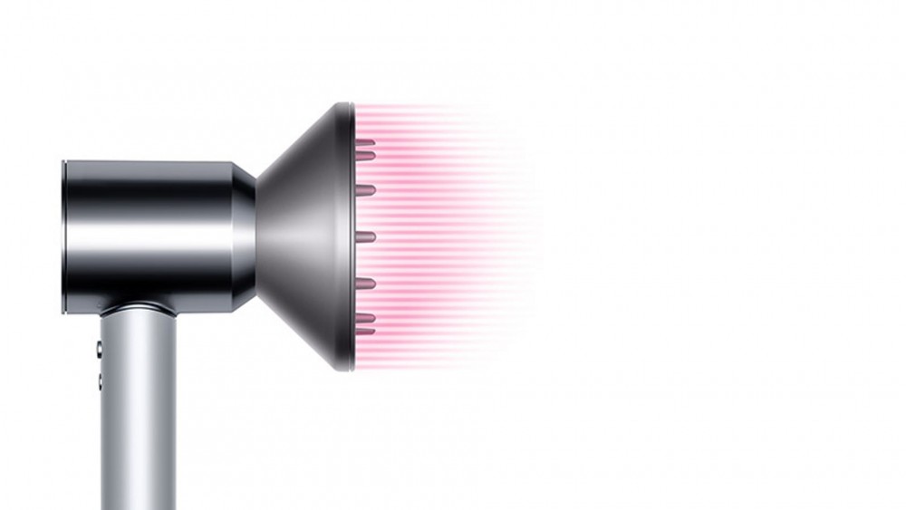 Фен Dyson Supersonic профессиональная версия: Насадка-диффузор для лучшей совместимости с разными типами волос
